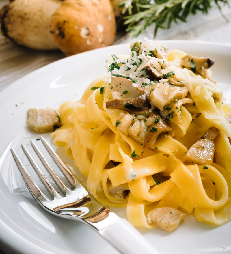 Tagliatelle porcini