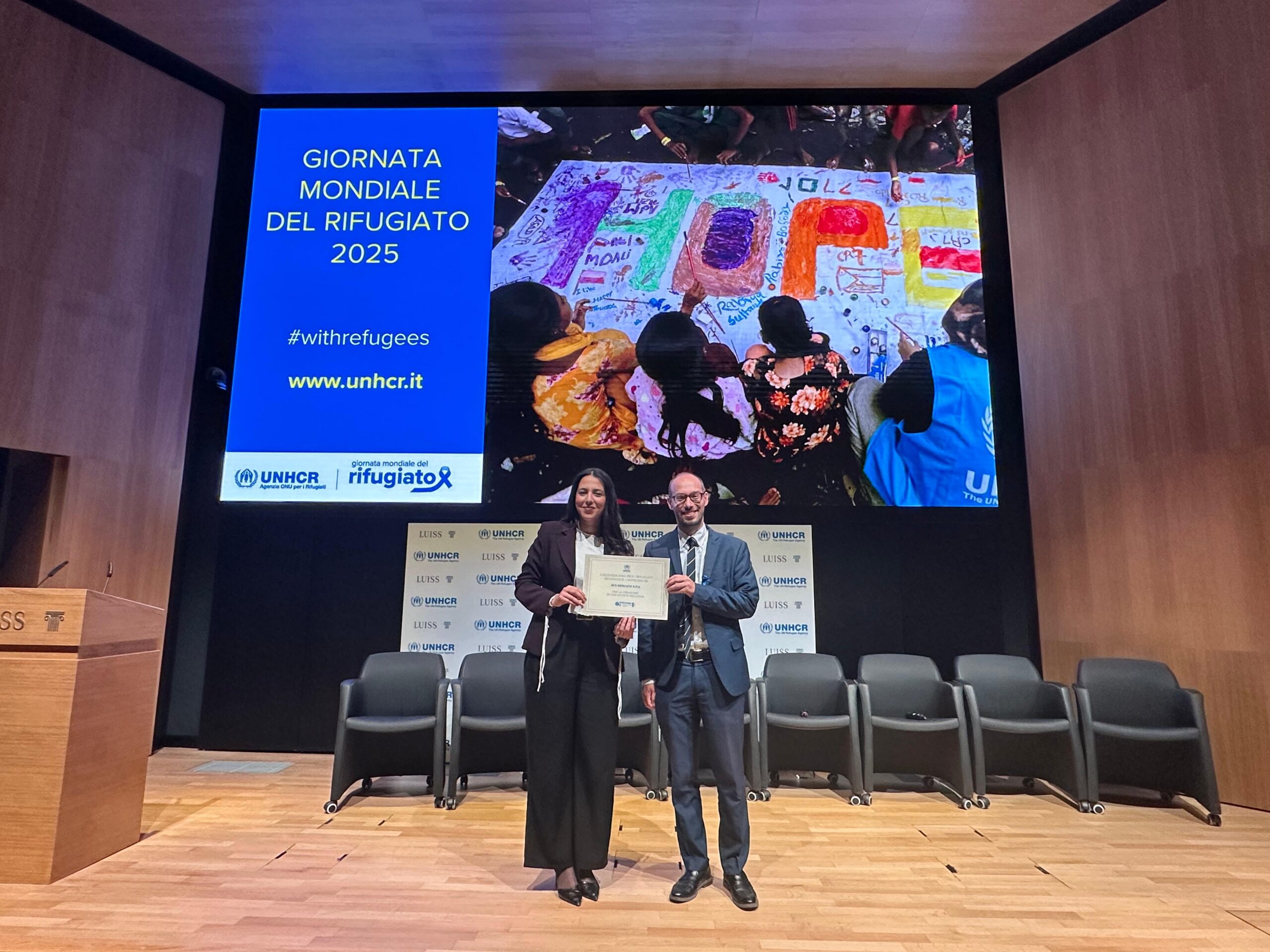 premiazione UNCHR 2