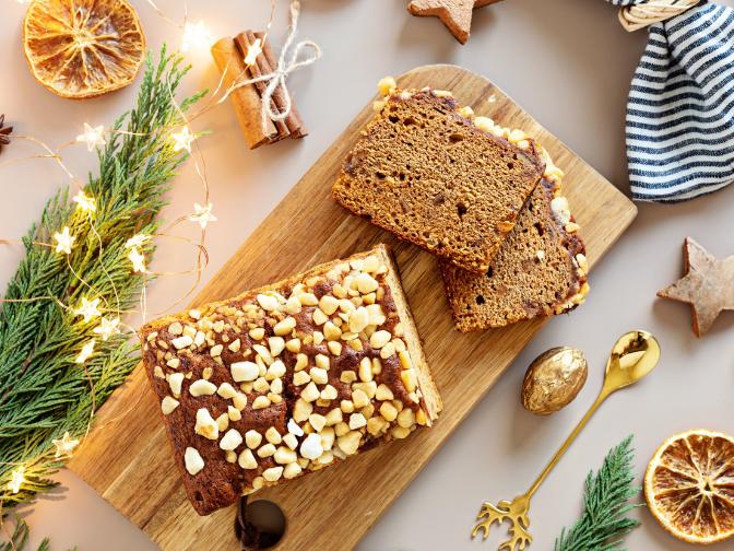 Bananabread cannella e nocciole