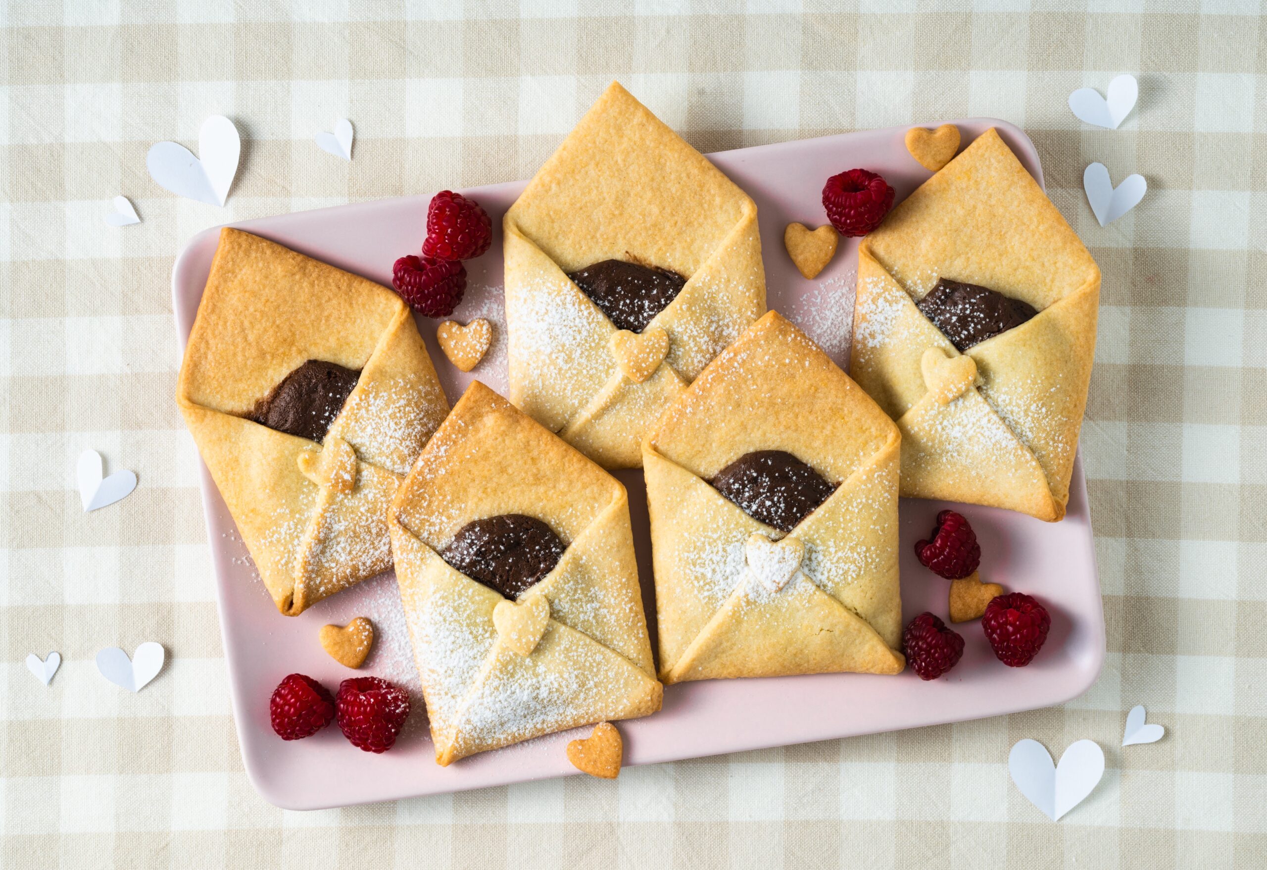 Biscotti letterine d’amore per San Valentino