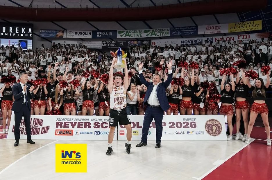 Reyer School Cup: iN’s Mercato celebra sport, energia e nuove generazioni