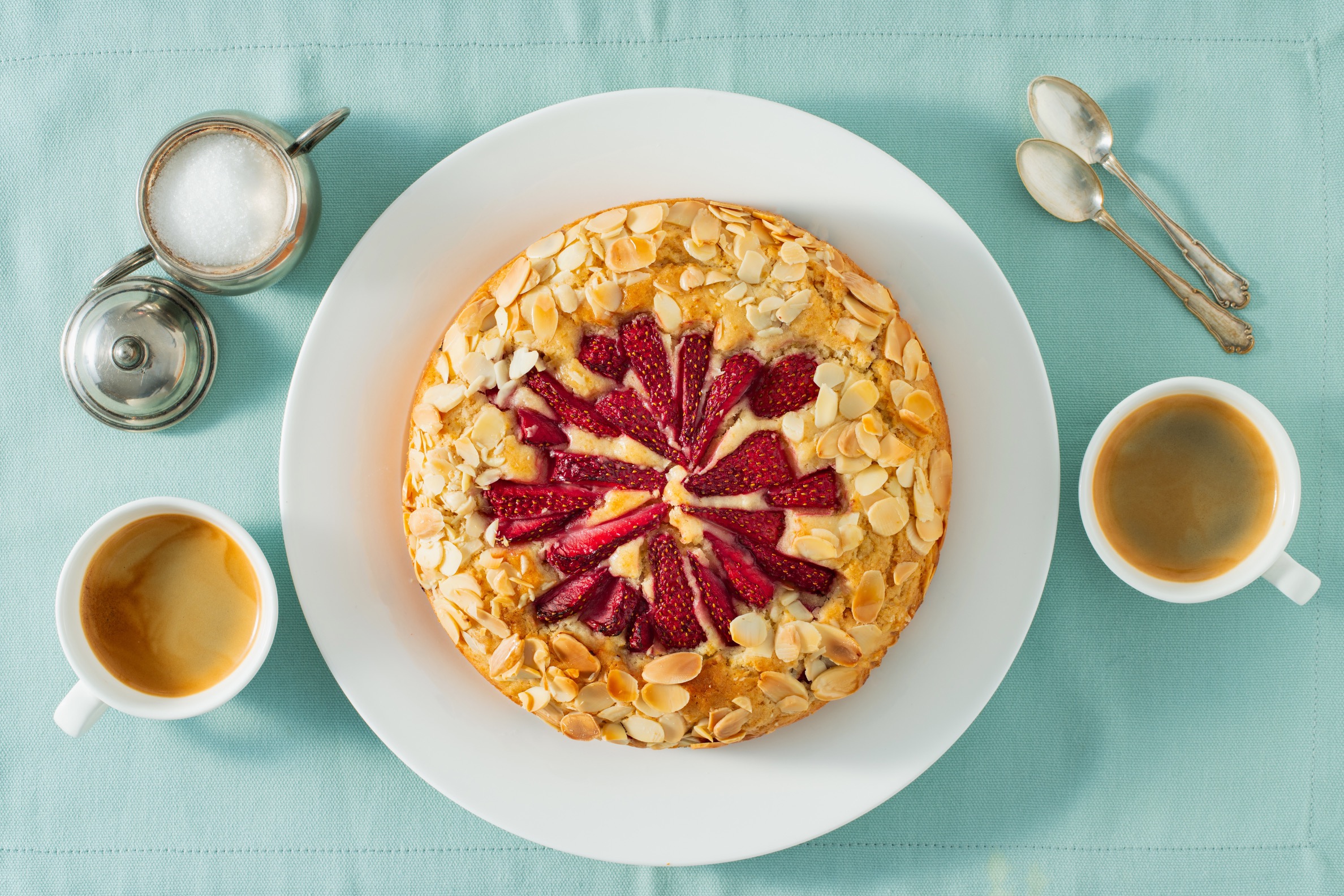 Torta soffice alle fragole