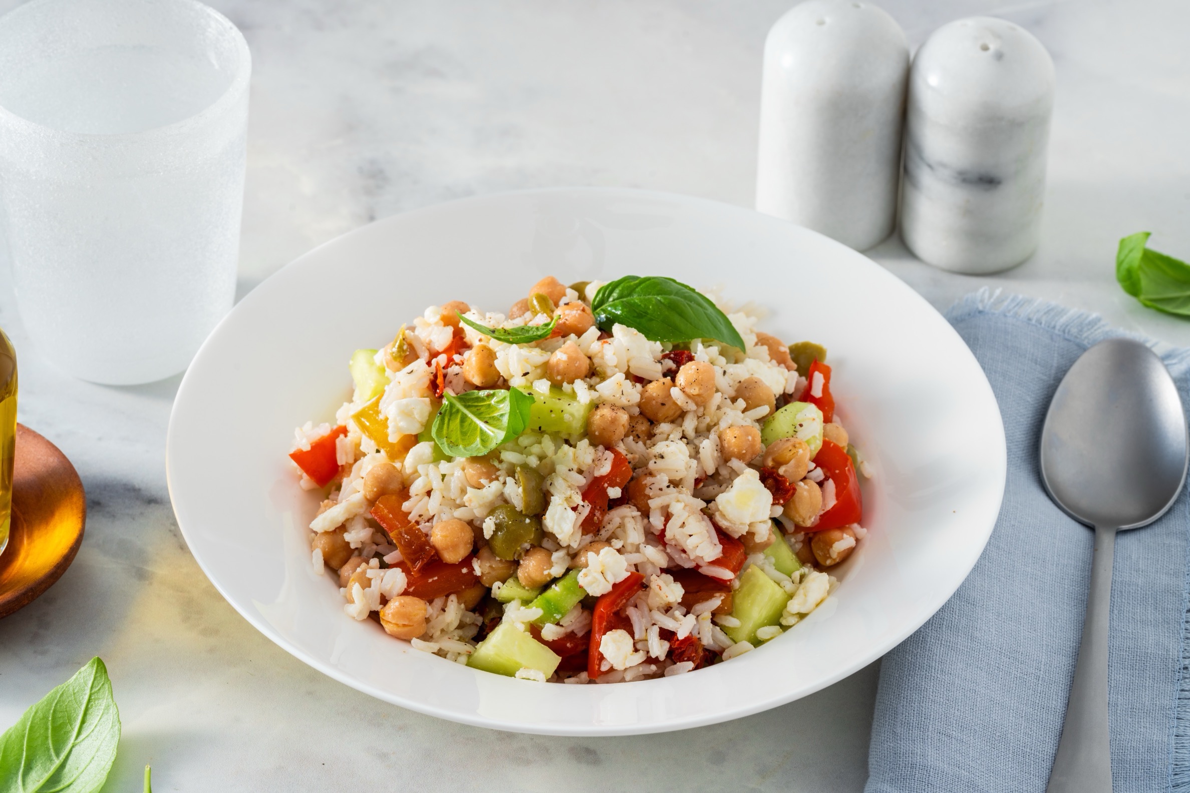 Insalata di riso alla greca