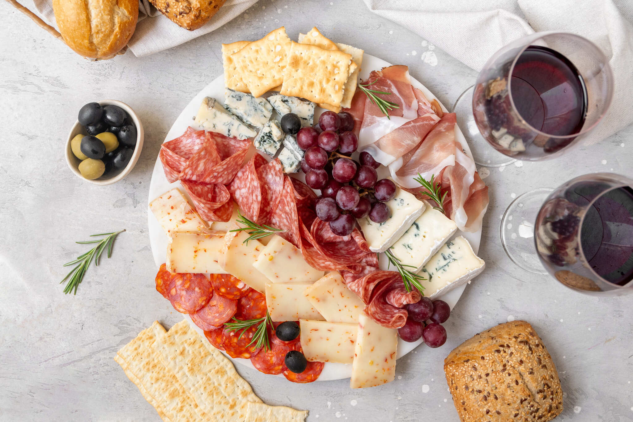 Tagliere di formaggi e salumi